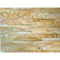 15×60cm Natural Golden Sandstone Stone Wall Cladding
